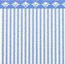 1/2'' Scale Wallpaper-Blue Ticking/6 Pc 1/2'' Scale Wallpaper-Blue Ticking/6 Pc