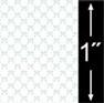 1/4'' Scale Wallpaper-Baby Bows/6 Pc
