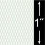 1/4'' Scale Wallpaper-Green Lattice/6 Pc