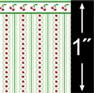 1/4'' Scale Wallpaper-Cherry Orchard/6 Pc
