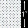 1/4'' Scale Wallpaper-Busy Lizzy, Midnight/6 Pc