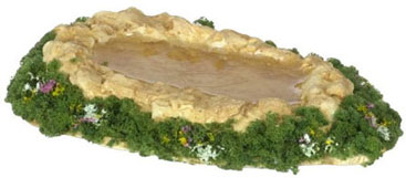 Hand Sculpted Pond Hand Sculpted Pond