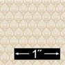 1/2'' Scale Wallpaper-Tranquility/6 Pc