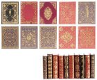 (image for) Ornamental Books - No Titles - Foil, 10pc