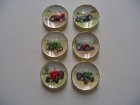 Farm Tractor Decorative Plates 6pc (image for) Farm Tractor Decorative Plates 6pc