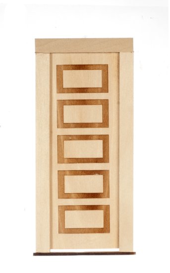 (image for) 5 Panel Dollhouse Door