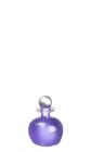 Tall Purple Round Vanity Bottles Plastic 12pc (image for) Tall Purple Round Vanity Bottles Plastic 12pc