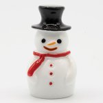 (image for) Snowman Figurine w/ Red Scarf