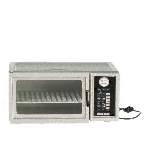Miniature Microwave Oven Dollhouse Kitchen, Miniatures, 1:12 Scale