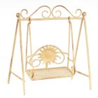 (image for) Porch Swing Metal Tan