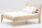 Double Bed w/ 3 Pillows - Unfinished (image for) Double Bed w/ 3 Pillows - Unfinished