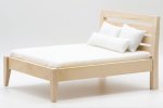 (image for) Double Bed w/ 3 Pillows - Unfinished