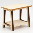 (image for) Rectangular End Table - Unfinished Wood