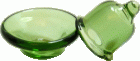 (image for) Green Glass Dish w/Lid