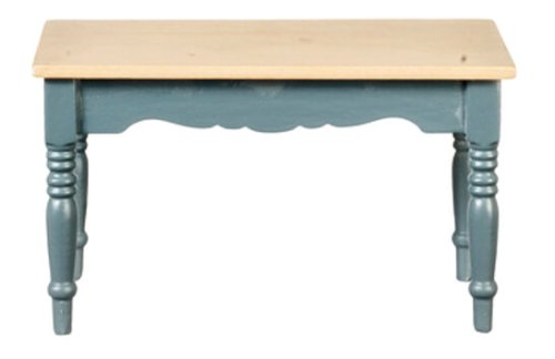 (image for) Rectangular Dining Table - Blue & Oak