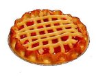 (image for) Lattice Crust Cherry Pie in Tin