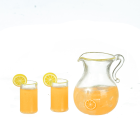 (image for) Orange Juice Pitcher & 2 Glasses 3pc