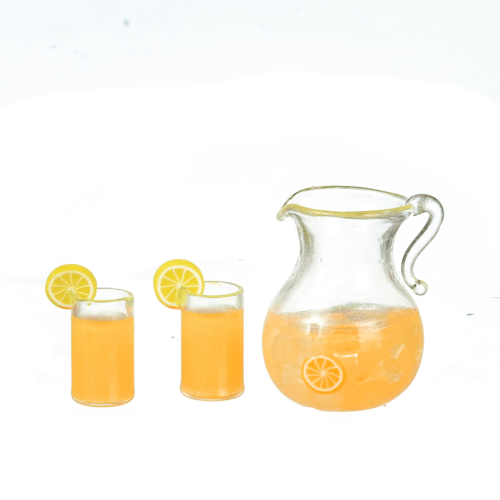 (image for) Orange Juice Pitcher & 2 Glasses 3pc