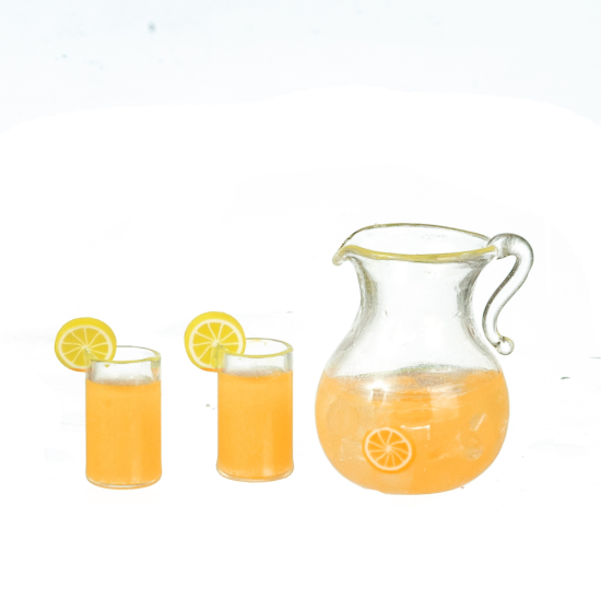 (image for) Orange Juice Pitcher & 2 Glasses 3pc
