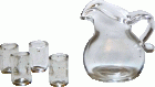 1/2in Scale Pitcher & Glasses 5pc (image for) 1/2in Scale Pitcher & Glasses 5pc