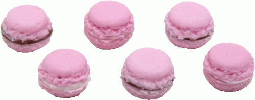 (image for) Macarons Strawberry 6pc