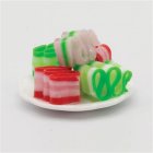 (image for) Festive Ribbon Hard Candy on Plate