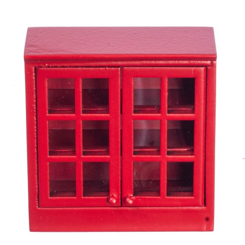 (image for) Upper Kitchen Cabinet - Red