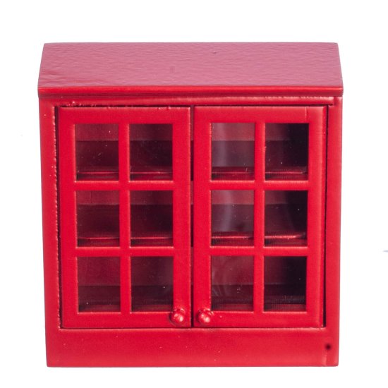 (image for) Upper Kitchen Cabinet - Red