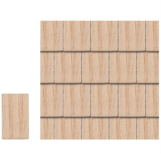 (image for) Hexagon Shingles 1000pc