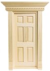 (image for) 1/2in Scale Yorktown Prehung Door