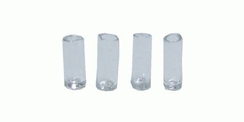 (image for) 1/2 in Scale Water Glass - Clear - 4pc