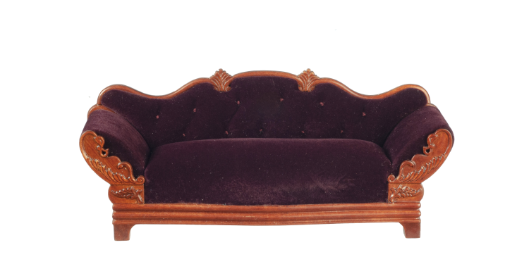 (image for) Red Victorian Sofa