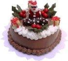 (image for) Santa Chocolate Cake