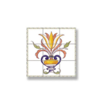 (image for) Floral Picture Mosaic Tile Sheet