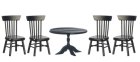 (image for) Black Table & 4 Chairs