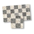 (image for) Faux Marble Tile - Gray & White