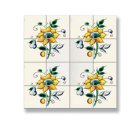 (image for) Sunflower Mosaic Picture Tile Sheet