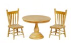 (image for) Dining Room Furniture Set - 3pc - Oak
