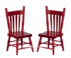 (image for) Dining Room Side Chair - 2pc - Mahogany