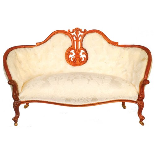 (image for) American Victorian Settee - Walnut