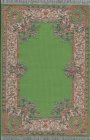 (image for) Turkish Rectangular Area Rug - Dusty Green Floral