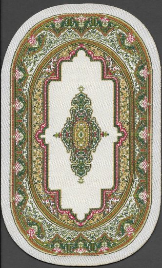 (image for) Turkish Oval Throw Rug
