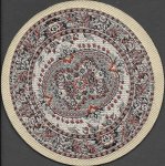 (image for) Turkish Round Throw Rug
