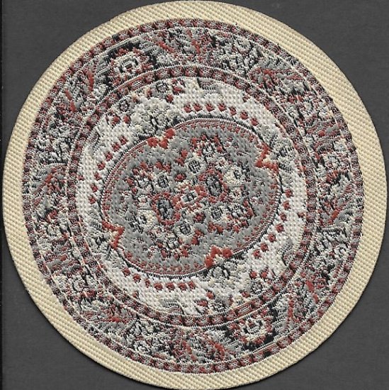 (image for) Turkish Round Throw Rug