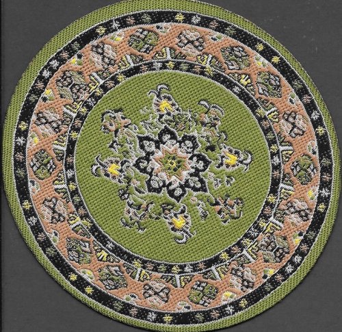 (image for) Turkish Round Throw Rug