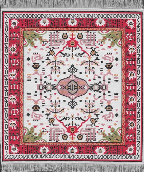 (image for) Turkish Square Throw Rug