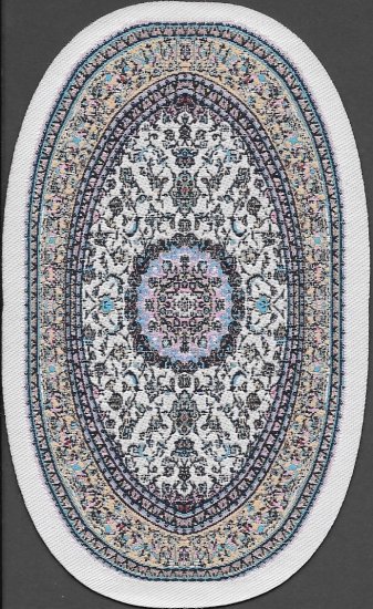 (image for) Turkish Oval Throw Rug
