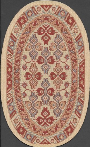 (image for) Turkish Oval Throw Rug