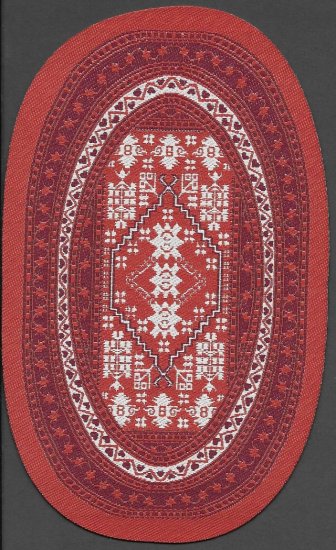 (image for) Turkish Oval Throw Rug