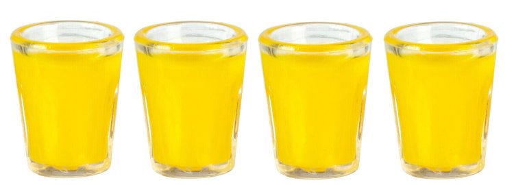 (image for) Filled Juice Glasses 4pc